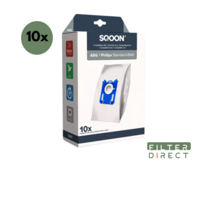 SQOON Philips Standard Bag 3-D 10x stofzuigerzak