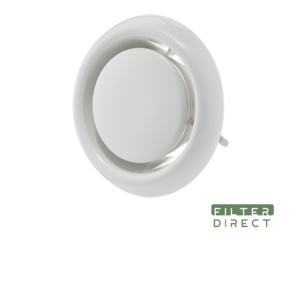 Afvoerventiel 125mm wit